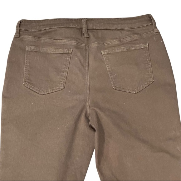 Chico's So Slimming Girlfriend Slim Leg Ankle 5 Pocket Jeans Size 1R (US 8R) - Picture 4 of 7